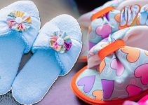 Como hacer pantuflas de tela con patrones bien faciles Como hacer pantuflas de tela con patrones bien faciles