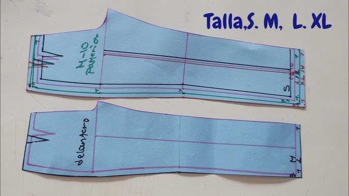 Como crear un pantalón jean con moldes caseros