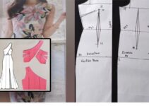 Como elaborar un vestido largo con moldes paso a paso